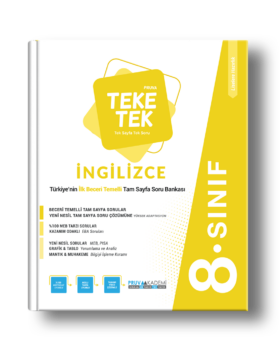 8. Sınıf İngilizce Pruva Teke Tek