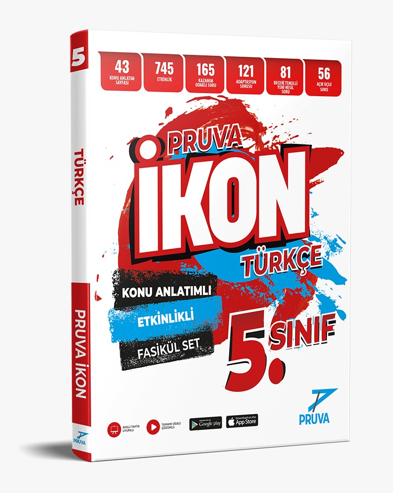 5. Sınıf İkon Türkçe Konu Anlatım Kitabı
