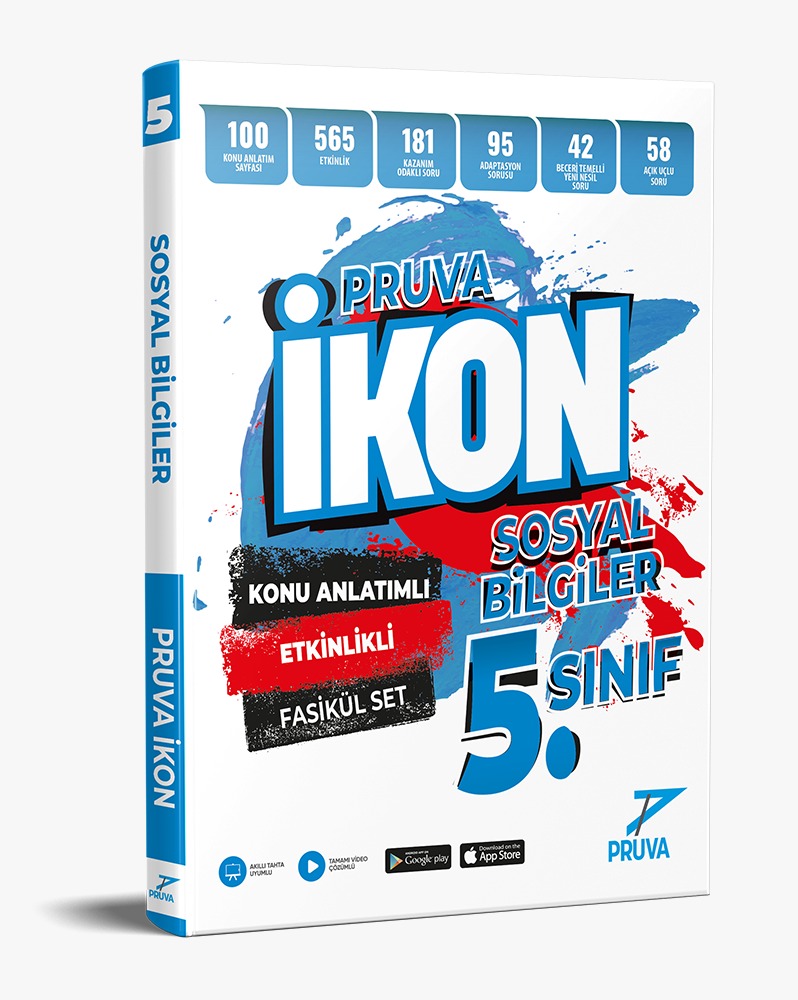 5. Sınıf İkon Sosyal Bilgiler Konu Anlatım Kitabı