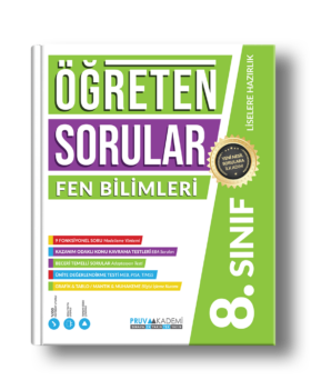 8. Sınıf Öğreten Sorular Fen Bilimleri Soru Bankası