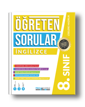 8. Sınıf Öğreten Sorular İngilizce Soru Bankası