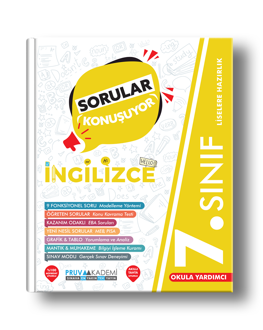 7. Sınıf İngilizce Soru Bankası