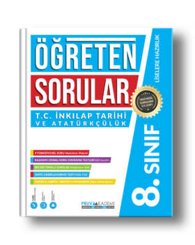 8. Sınıf Öğreten Sorular T.C. İnkılap Tarihi ve Atatürkçülük Soru Bankası