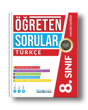 8. Sınıf Öğreten Sorular Türkçe Soru Bankası