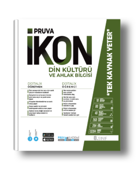 8. Sınıf İkon Din Kültürü ve Ahlak Bilgisi Konu Anlatım Kitabı