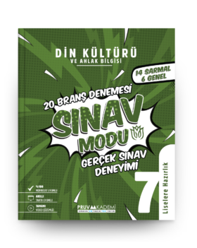 7. Sınıf Din Kültürü ve Ahlak Bilgisi Branş Denemesi
