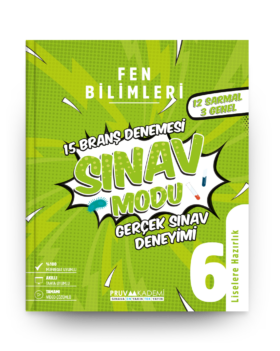 6. Sınıf Fen Bilgisi Branş Denemesi
