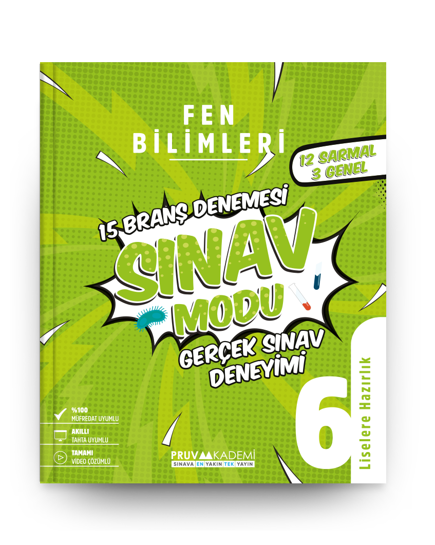 6. Sınıf Fen Bilgisi Branş Denemesi
