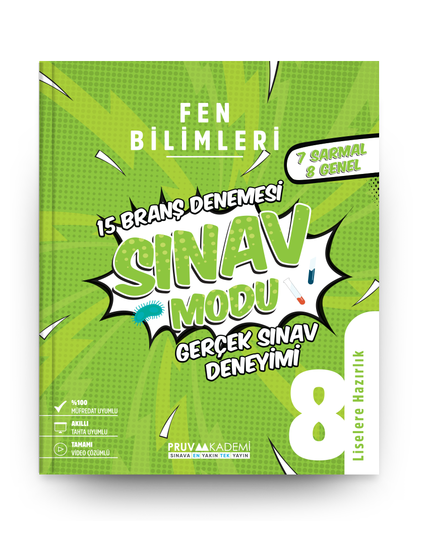 8. Sınıf Fen Bilgisi Branş Denemesi