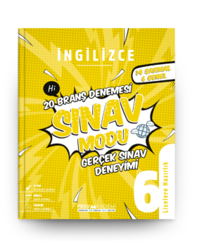 6. Sınıf İngilizce Branş Denemesi