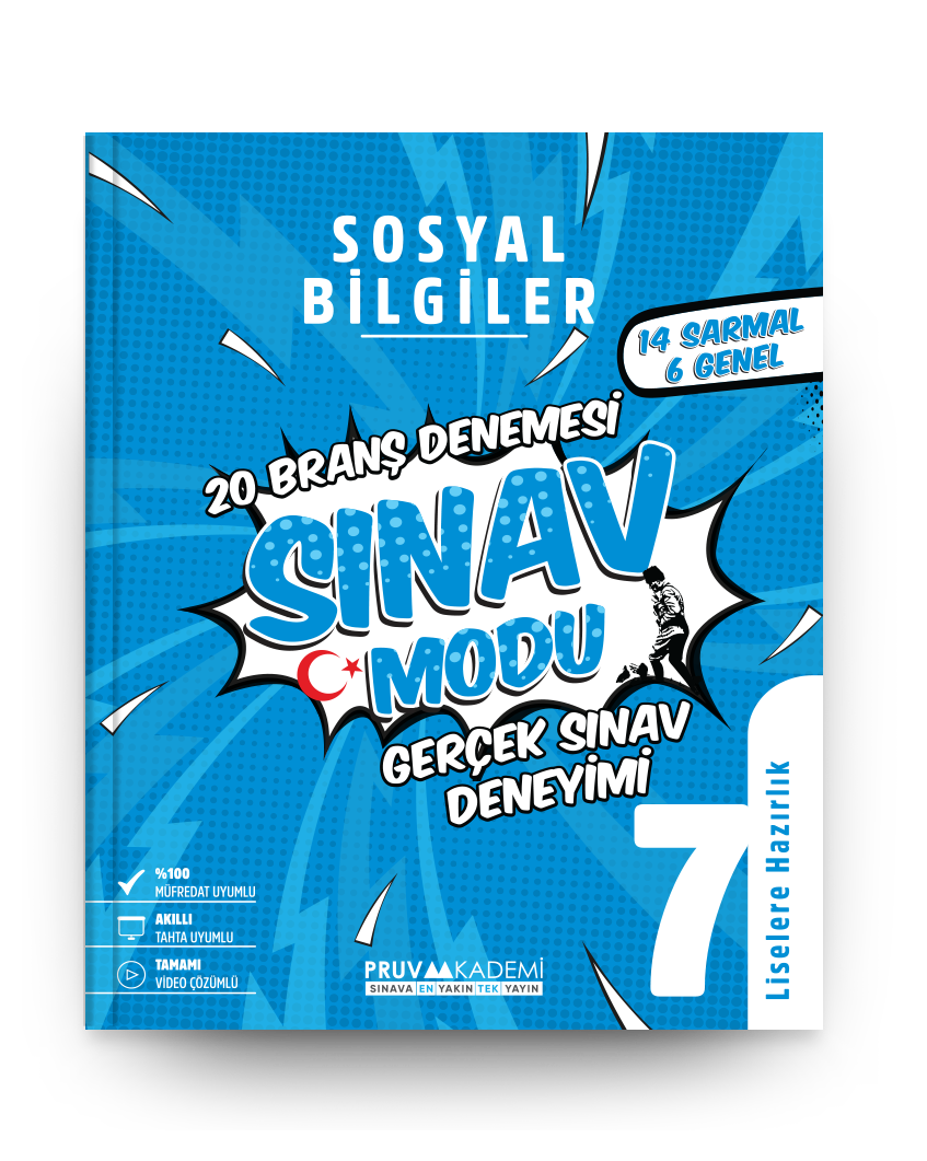 7. Sınıf Sosyal Bilgiler Branş Denemesi