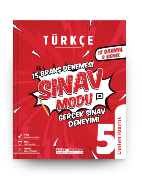 5. Sınıf Sınav Modu Türkçe Branş Denemesi