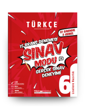 6. Sınıf Sınav Modu Türkçe Branş Denemesi