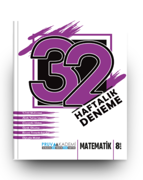 8. Sınıf Matematik 32 Haftalık Deneme