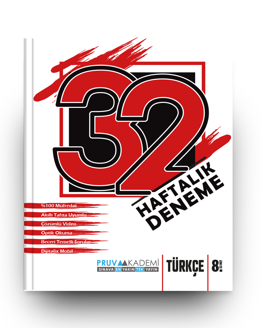 8. Sınıf Türkçe 32 Haftalık Deneme