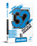 5. Sınıf Sosyal Bilgiler 32 Haftalık Deneme