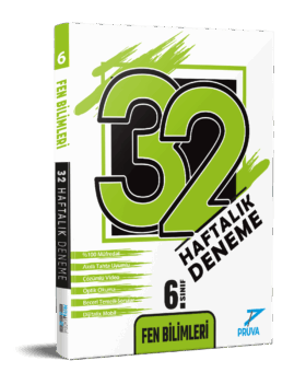 6. Sınıf Fen Bilimleri 32 Haftalık Deneme